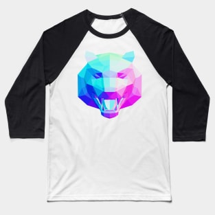 Low Poly Tiger Head (art1) Baseball T-Shirt